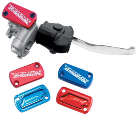 CRF450R'02-26 - Works Connection Front Brake Reservoir Cap Red
